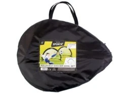 SportX Voetbaldoel - Set 2 Goals - Zwart/Groen -Buitentuinwinkel sportx voetbaldoel set 2 goals zwart groen