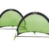 SportX Voetbaldoel - Set 2 Goals - Zwart/Groen -Buitentuinwinkel sportx voetbaldoel set 2 goals zwart groen1