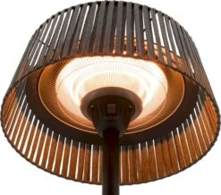 Sunred Heater Artix Corda Standing 2100 Terrasverwarmer - Grijs -Buitentuinwinkel sunred heater artix standing grey 2100 3