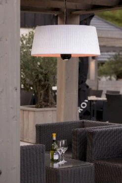 Sunred Heater Artix Hanging 1800 Terrasverwarmer Wit -Buitentuinwinkel sunred heater artix hanging 1800 terrasverwarmer wit 2