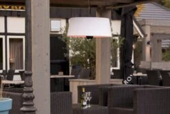 Sunred Heater Artix Hanging 1800 Terrasverwarmer Wit -Buitentuinwinkel sunred heater artix hanging 1800 terrasverwarmer wit 6