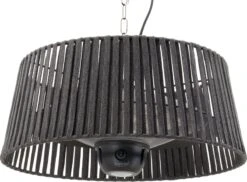 Sunred Heater Artix Hanging 1800 Terrasverwarmer - Grijs -Buitentuinwinkel sunred heater artix hanging grey 1800 terrasverwarmer 3