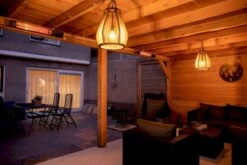 Sunred Heater Royal Diamond Dark Wall 2500 Terrasverwarmer -Buitentuinwinkel sunred heater royal diamond dark wall terrasverwarmer 11 1