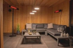 Sunred Heater Royal Diamond Dark Wall 2500 Terrasverwarmer -Buitentuinwinkel sunred heater royal diamond dark wall terrasverwarmer 14 1