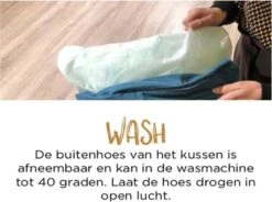 Sit & Heat Warmtekussen Urban Square - Zwart -Buitentuinwinkel wassen warmtekussen 1 3